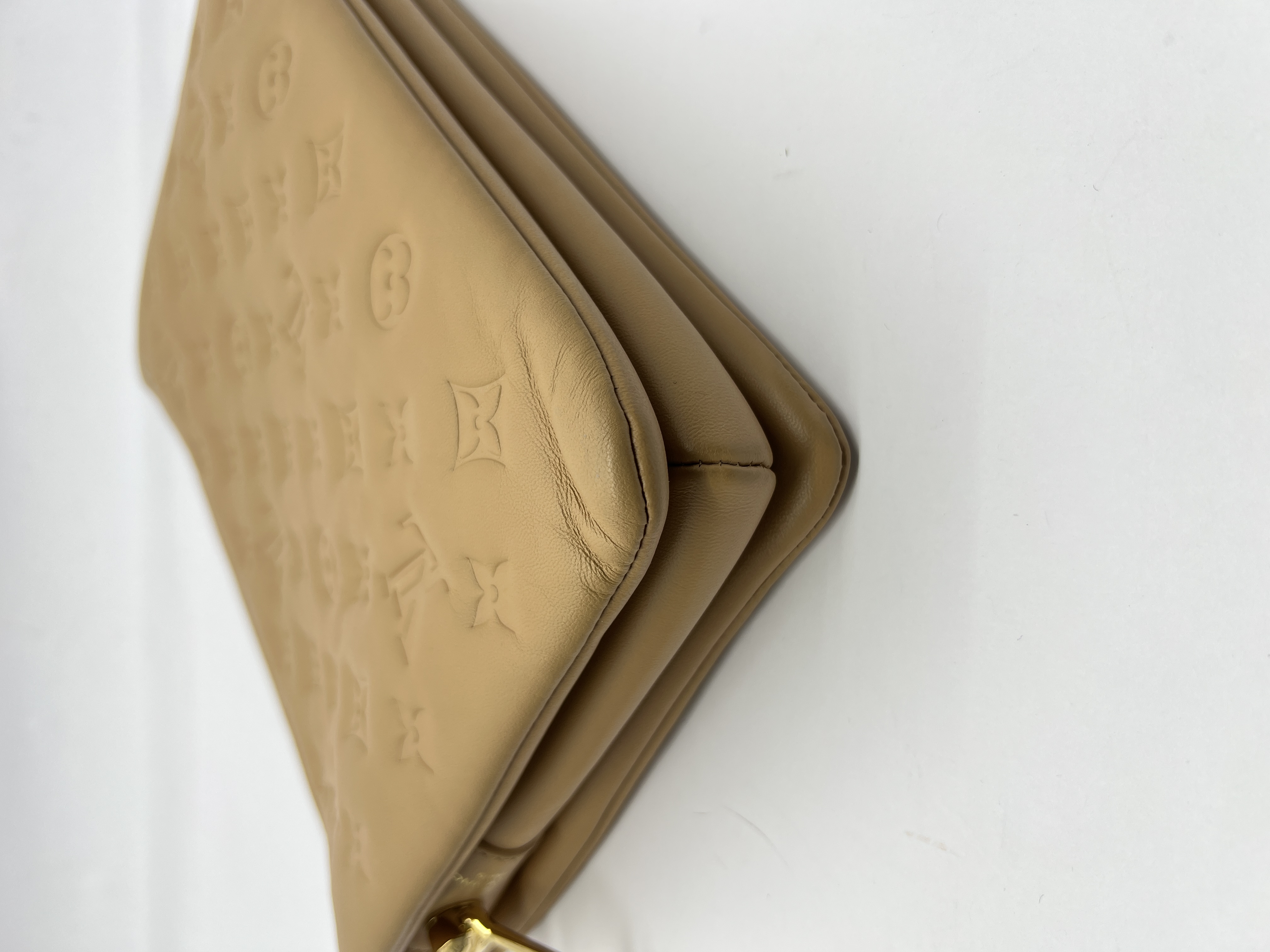 Coussin PM Bubblegram Brown