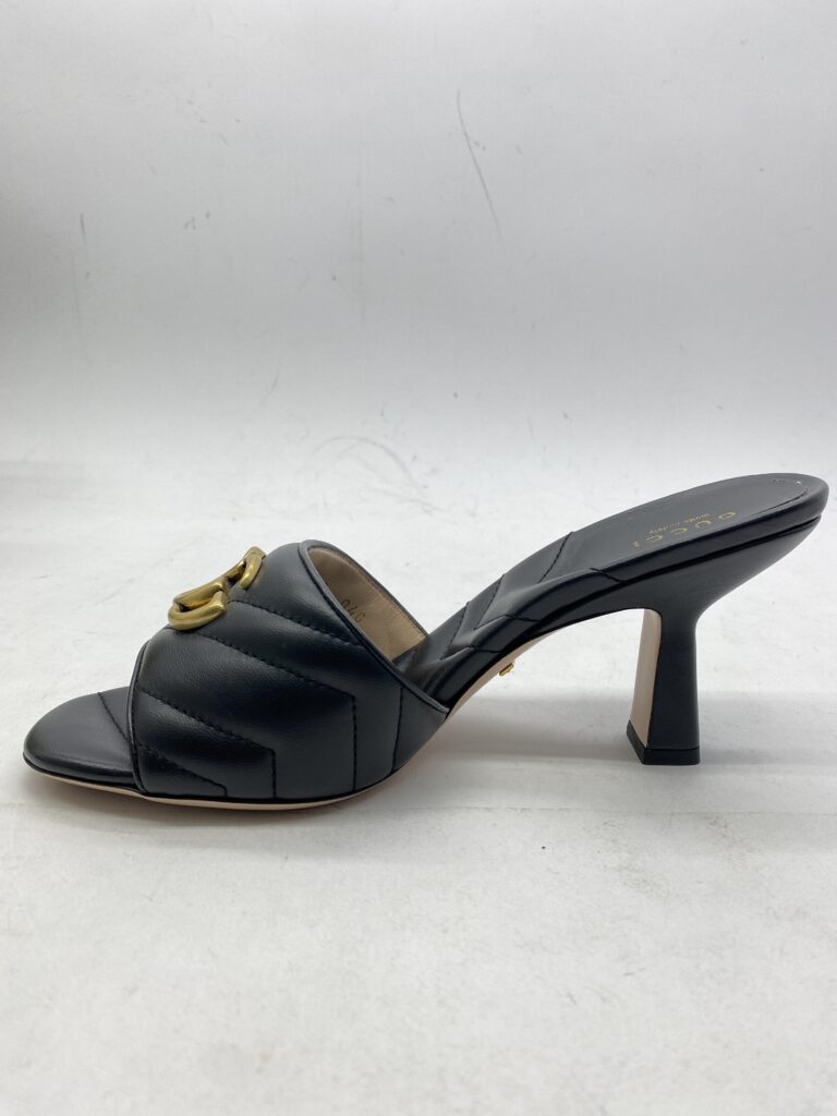 Marmont Heels Sandal Black