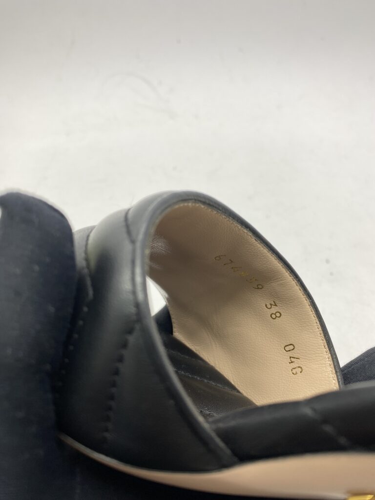 Marmont Heels Sandal Black