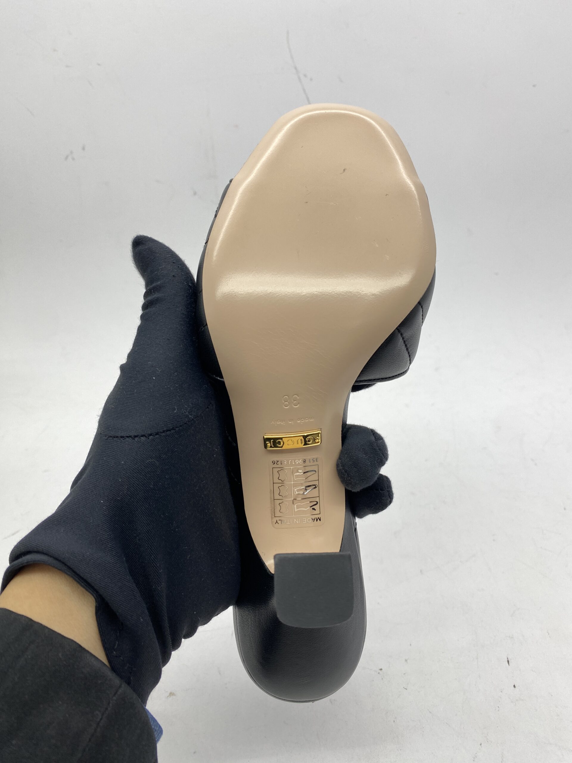 Marmont Heels Sandal Black