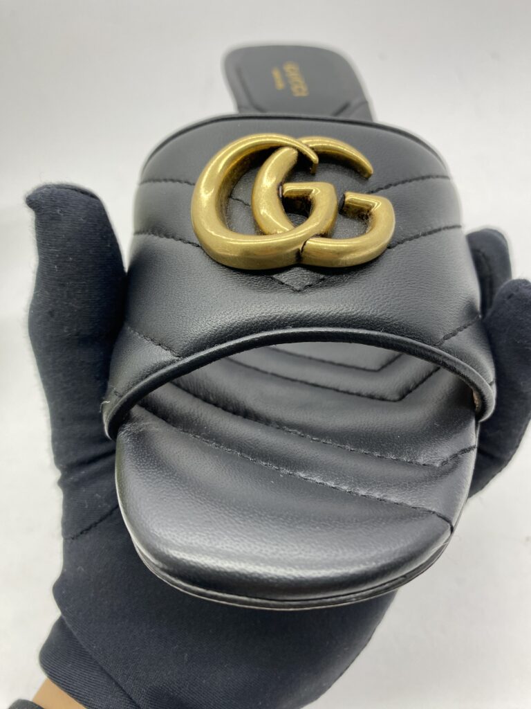 Marmont Heels Sandal Black