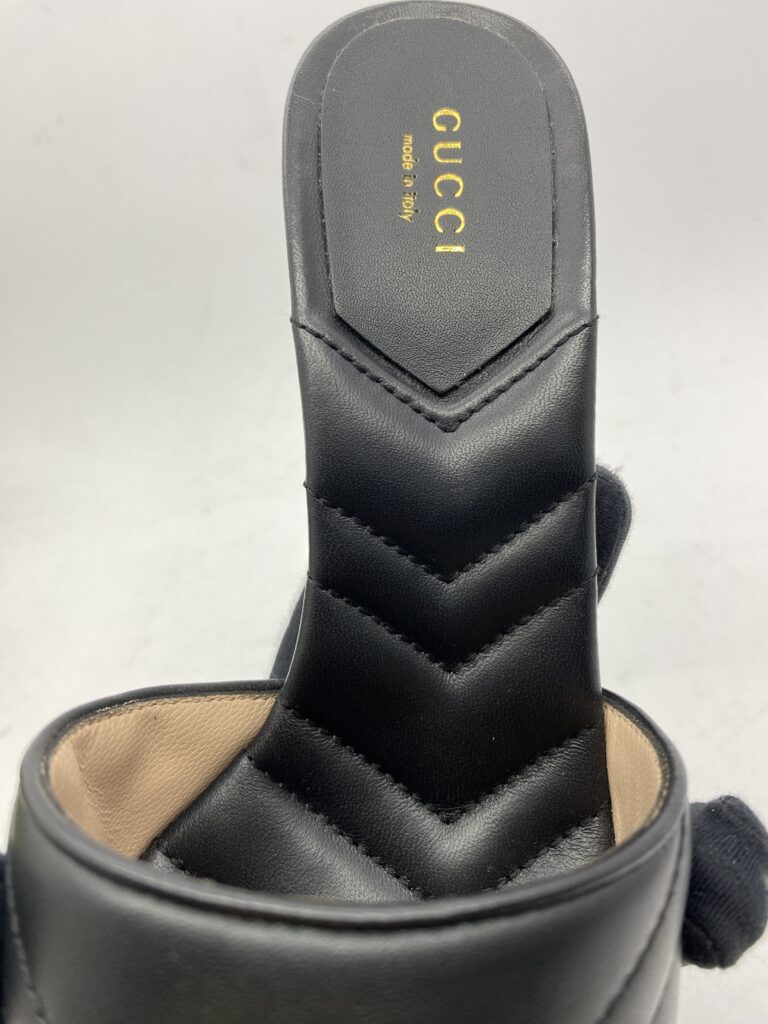 Marmont Heels Sandal Black