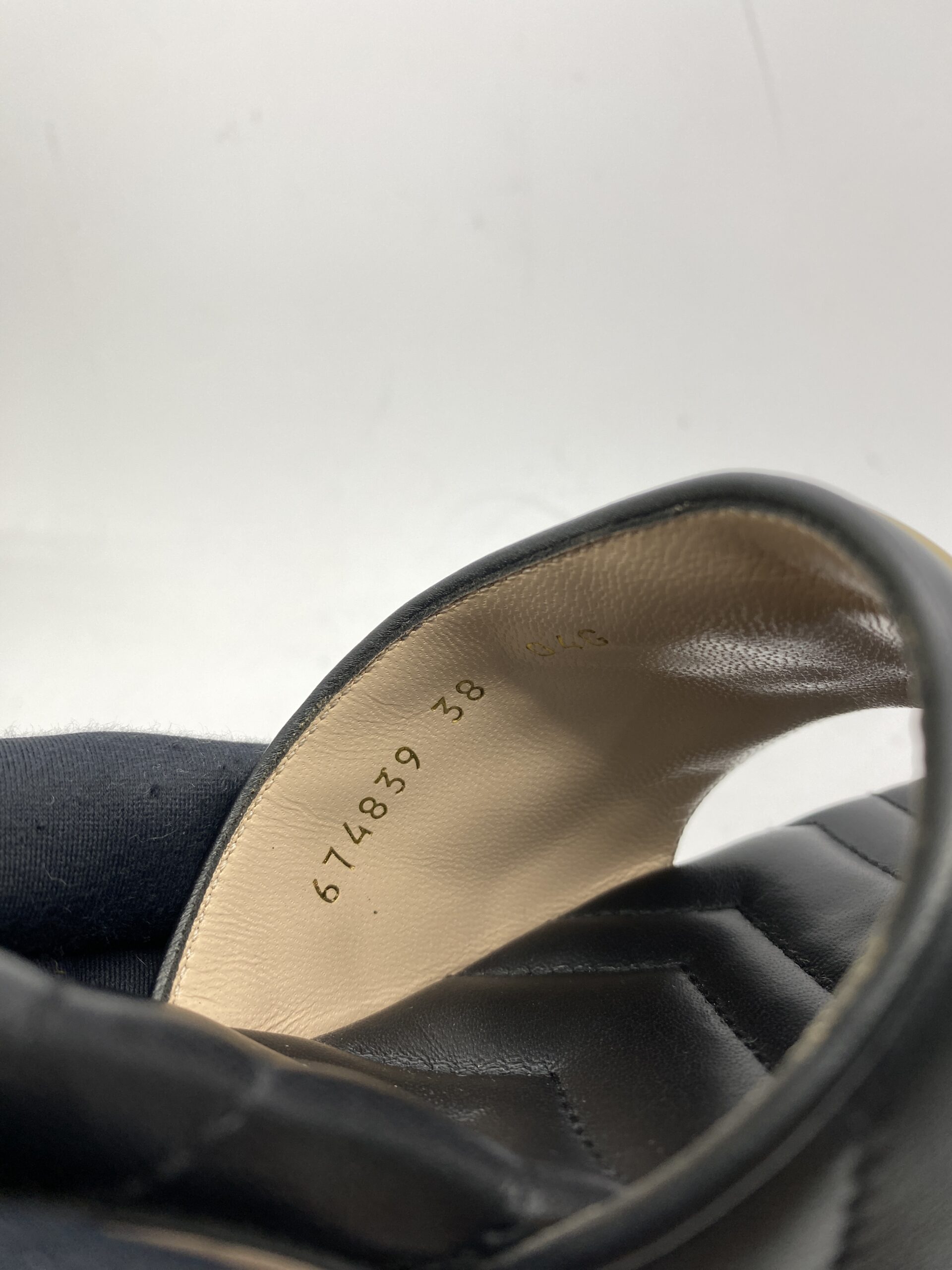 Marmont Heels Sandal Black