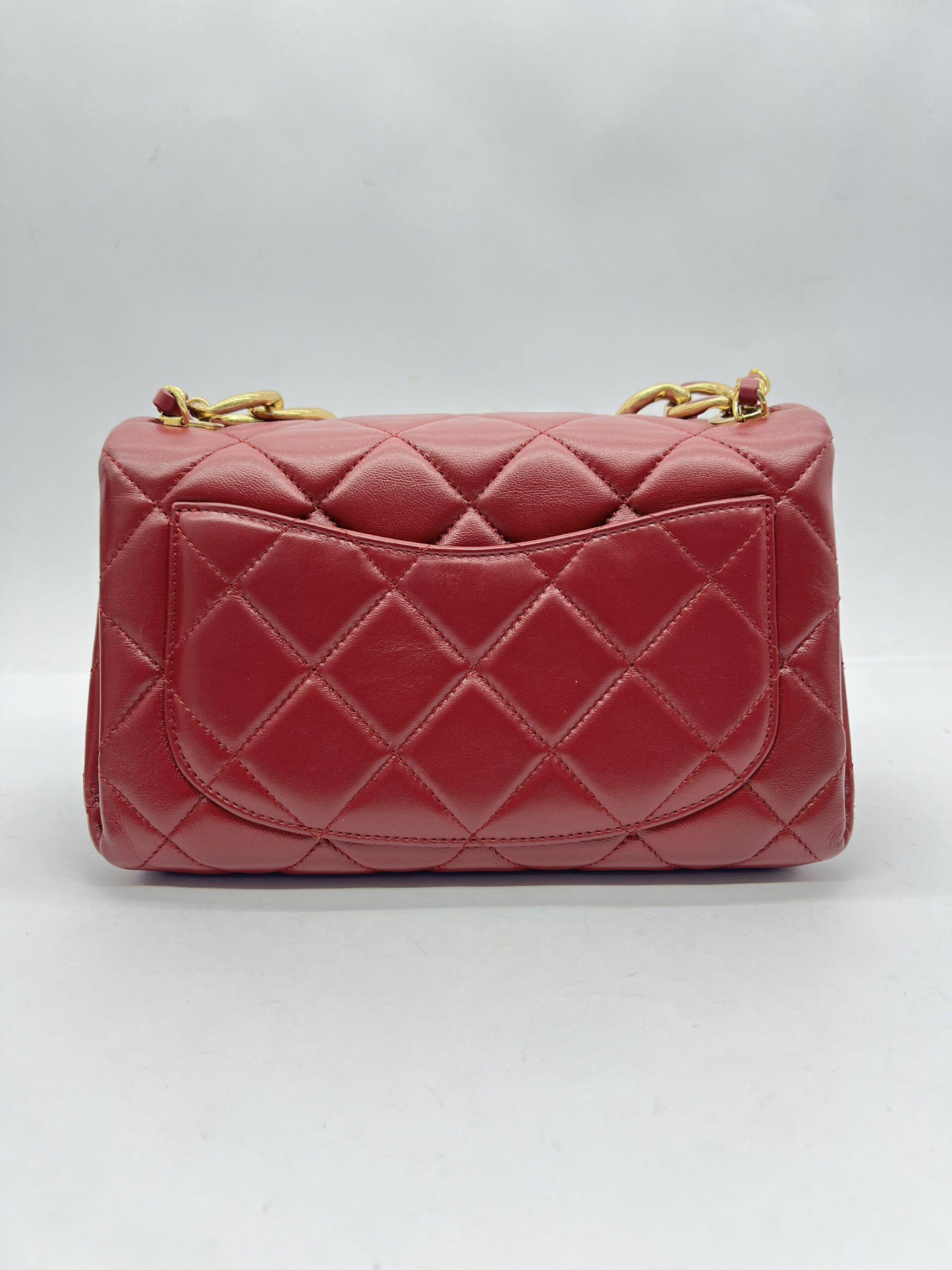 Color Match Flap Burgundy