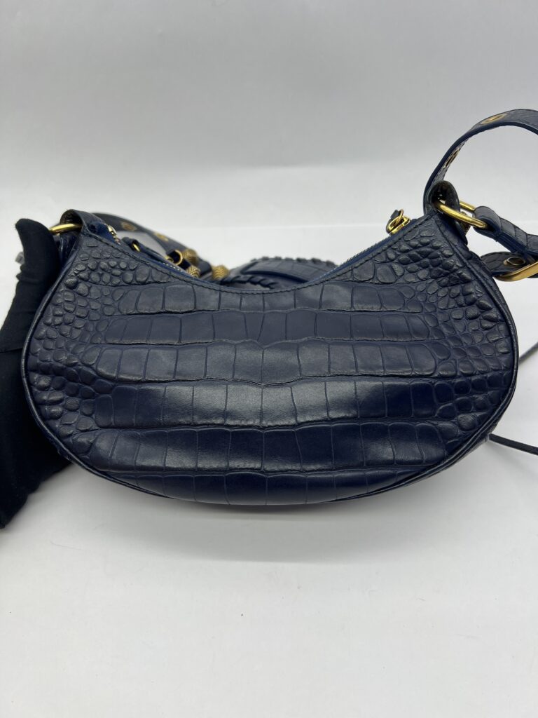 LE Cagole XS Croco Navy