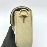 Horsebit 1955 Mini GG Supreme Beige And White