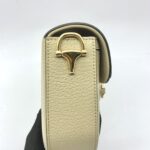 Horsebit 1955 Mini GG Supreme Beige And White