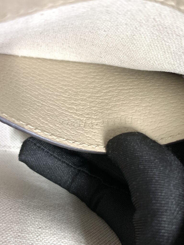 Horsebit 1955 Mini GG Supreme Beige And White