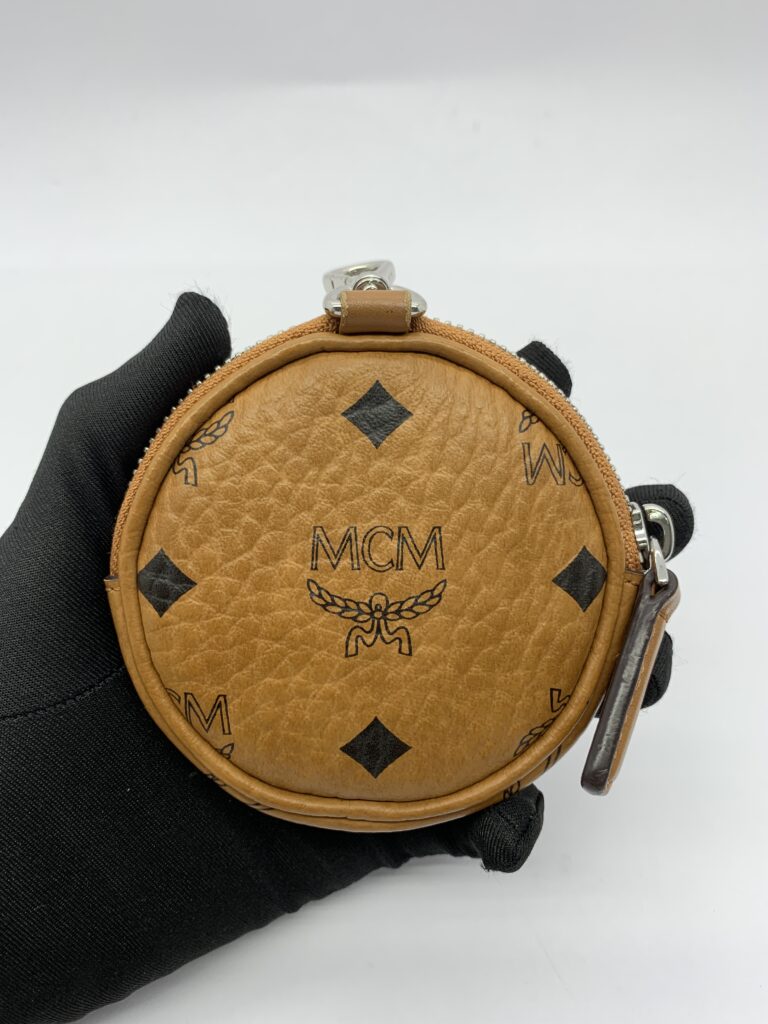 Multipochette Visetos Canvas Black White Cognac