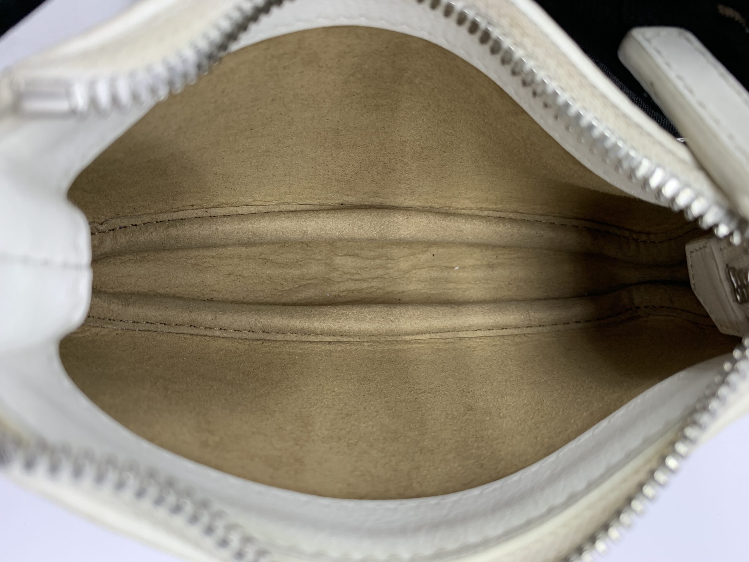 Multipochette Visetos Canvas Black White Cognac