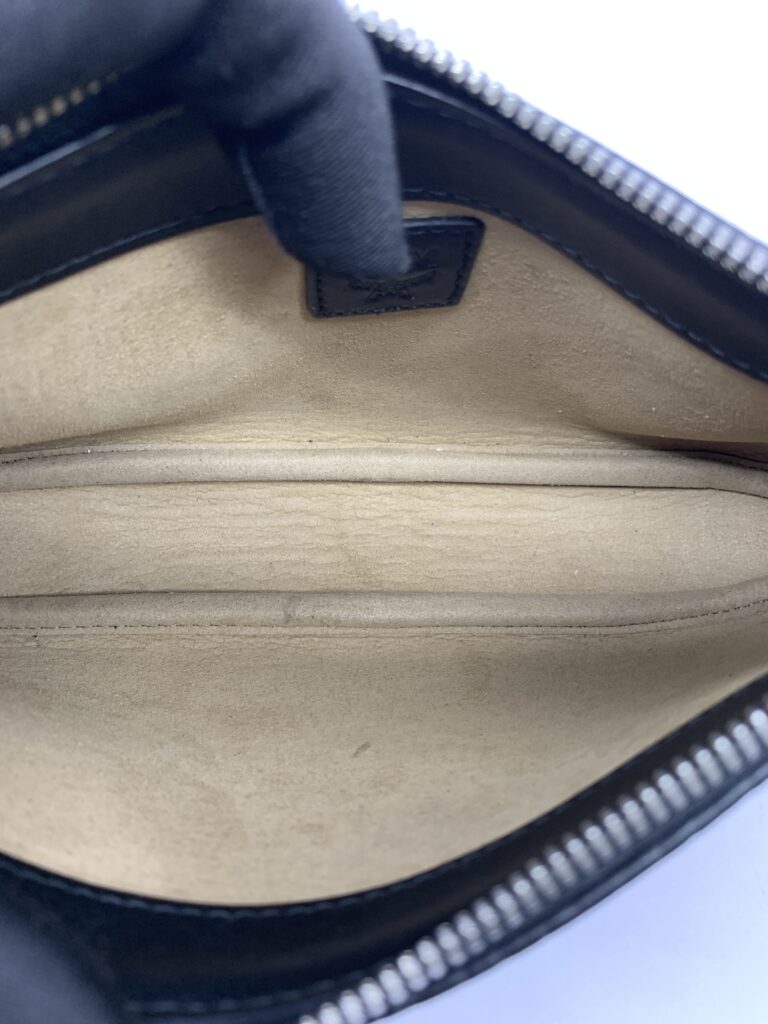 Multipochette Visetos Canvas Black White Cognac