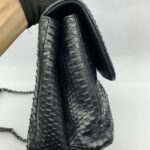 Coco Handle Large Python Black
