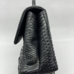Coco Handle Large Python Black
