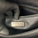 Coco Handle Large Python Black