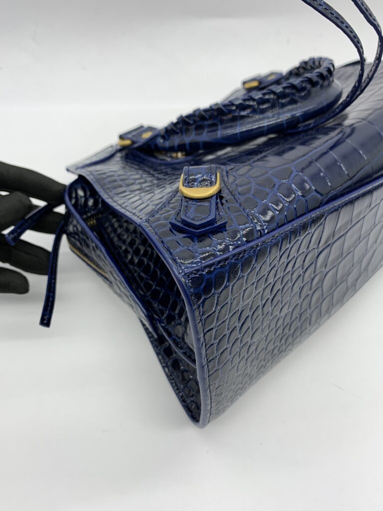 Neo Classic Small Croco Blue