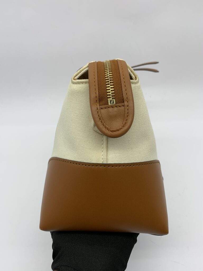 BTW Medium Canvas Mix Leather Tan