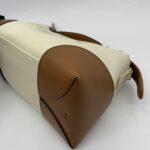 BTW Medium Canvas Mix Leather Tan