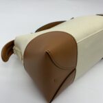 BTW Medium Canvas Mix Leather Tan