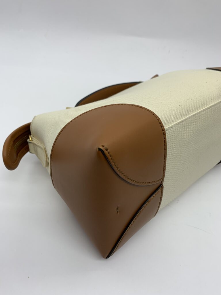 BTW Medium Canvas Mix Leather Tan