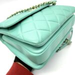 Trendy CC Lambskin Green