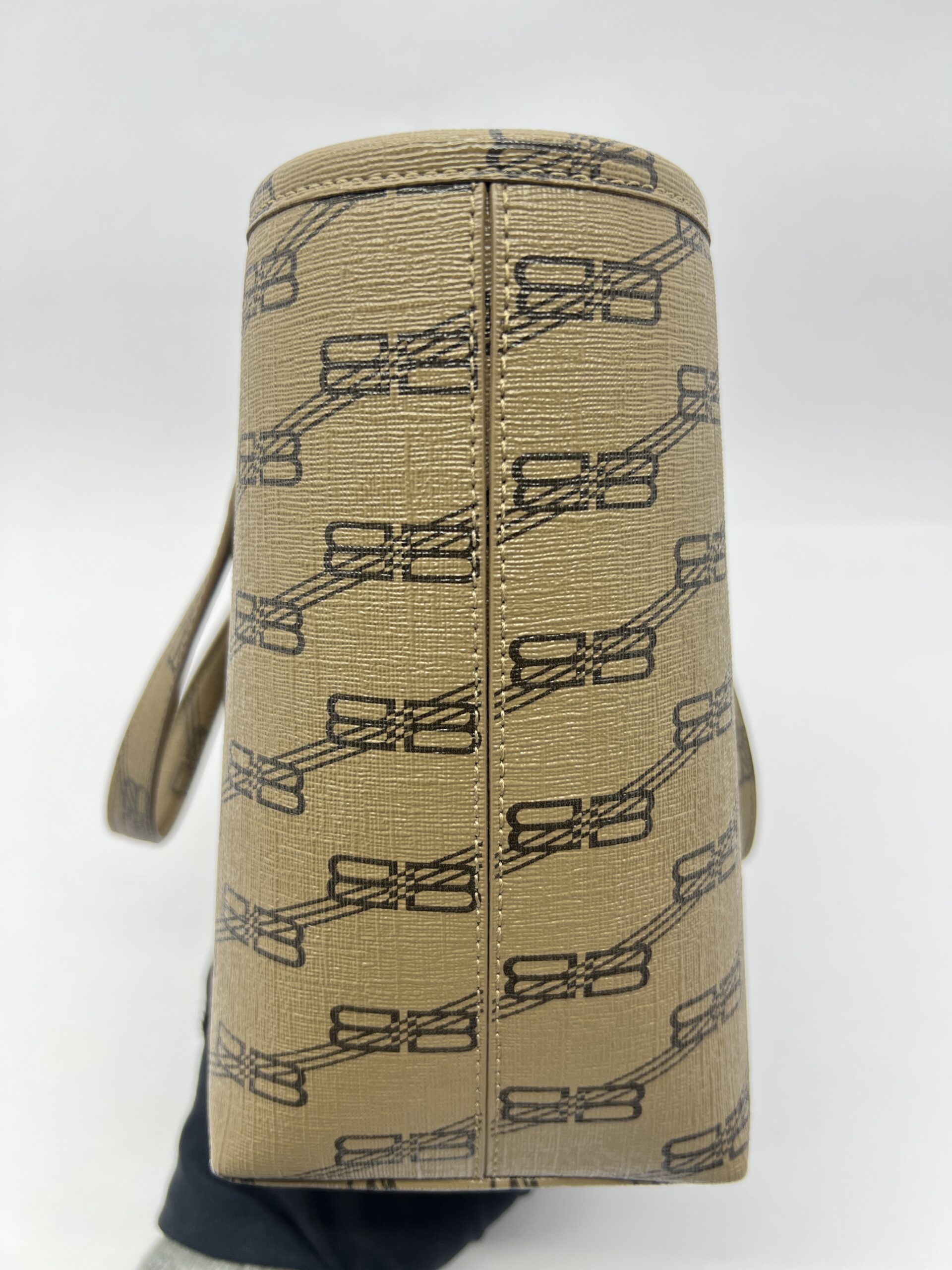 Shopper Tote Signature All‑Over Logo Brown