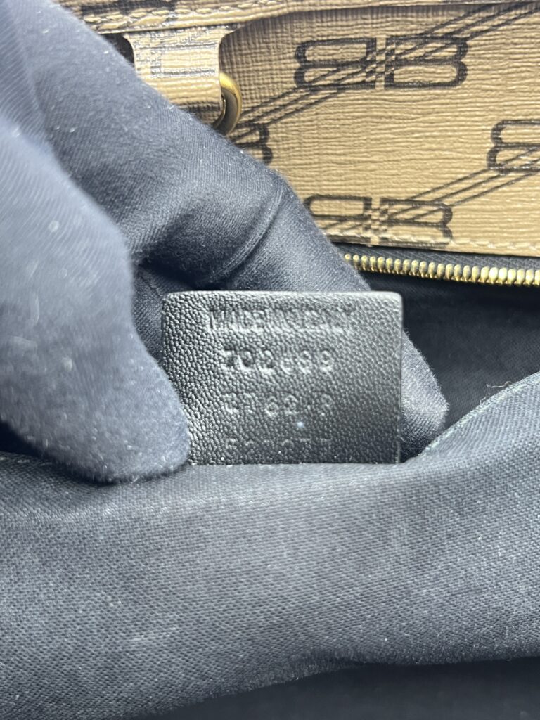 Shopper Tote Signature All‑Over Logo Brown