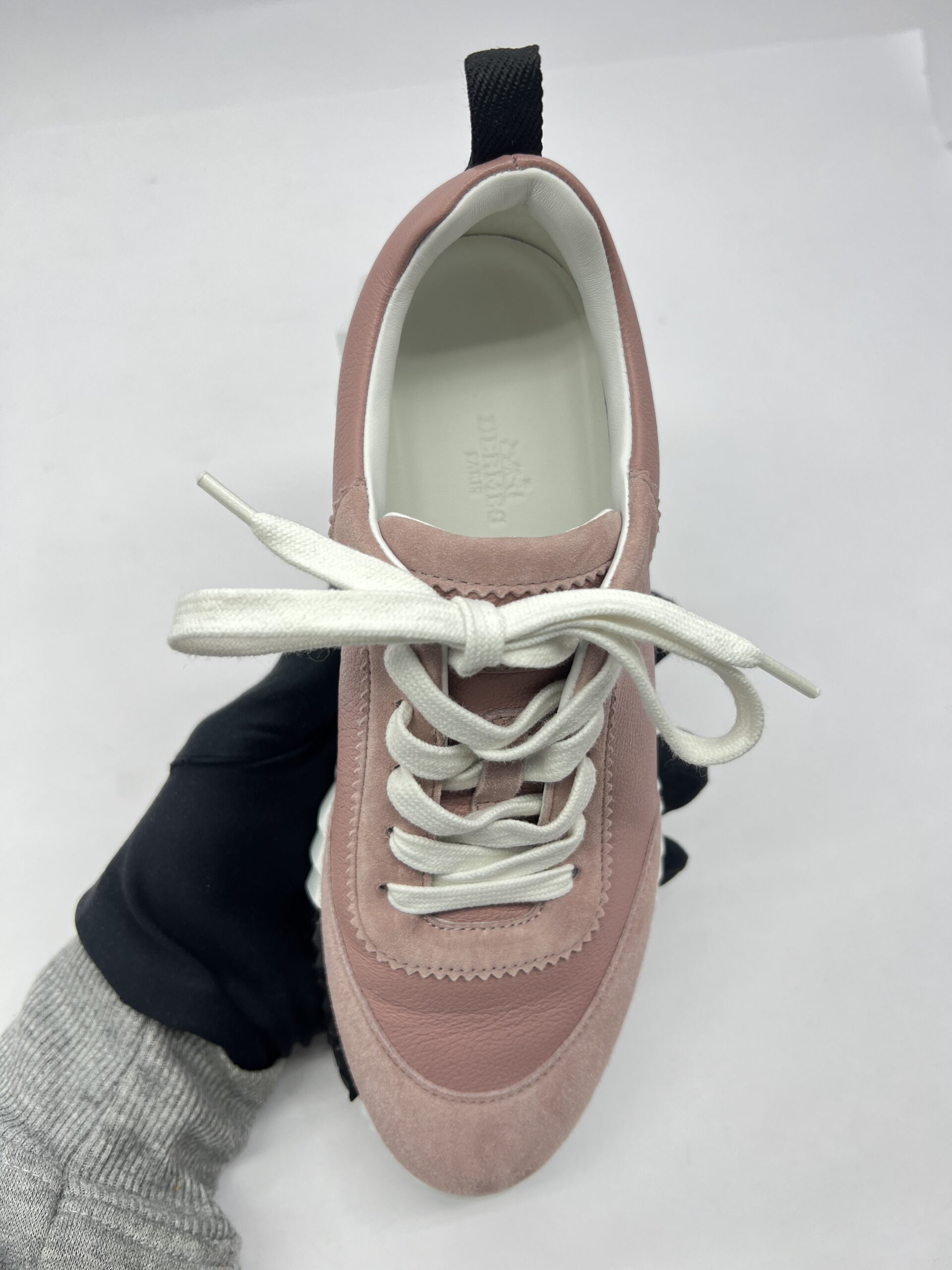 Bounching Sneakers Rose Aquarelle
