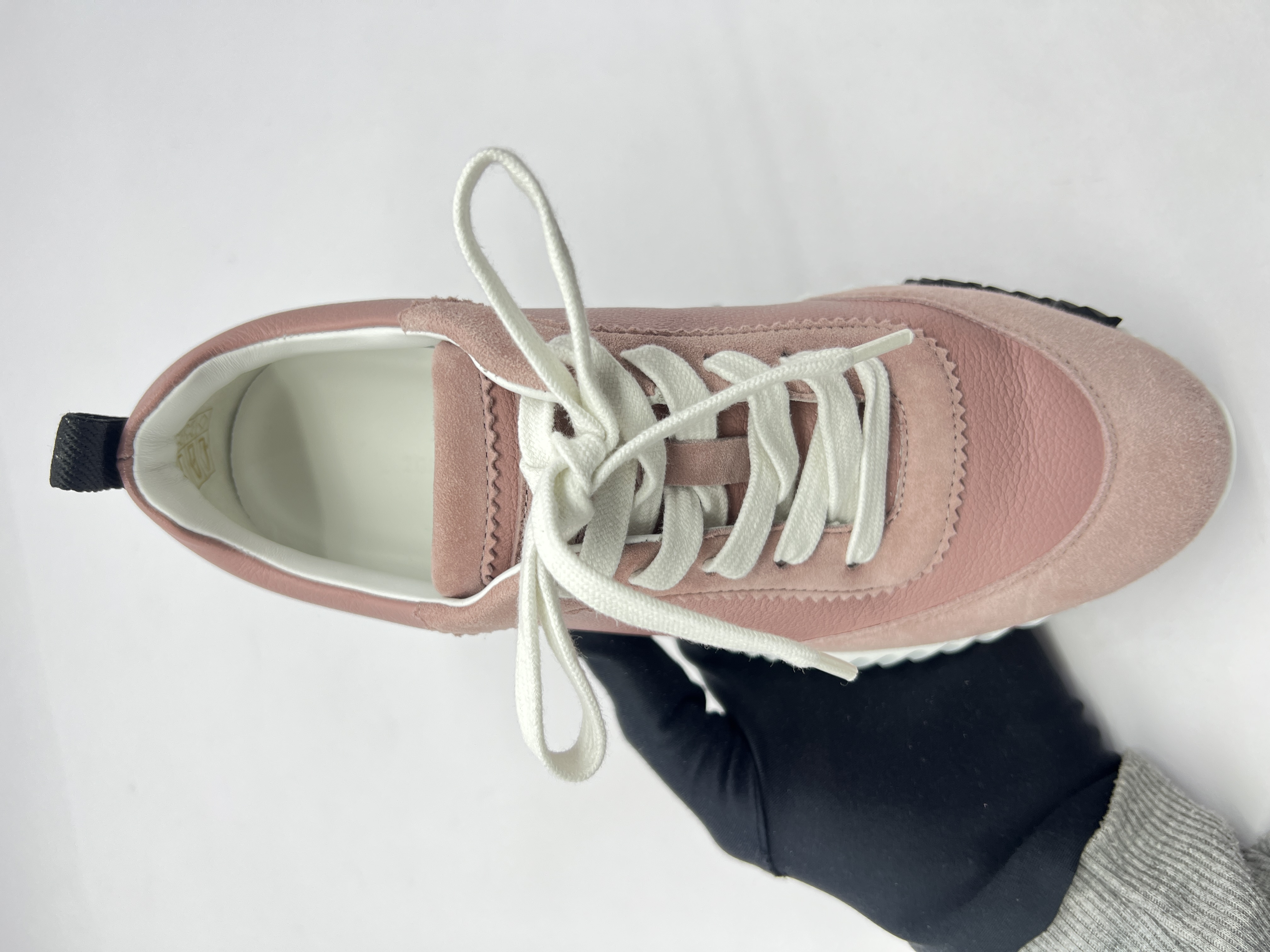 Bounching Sneakers Rose Aquarelle
