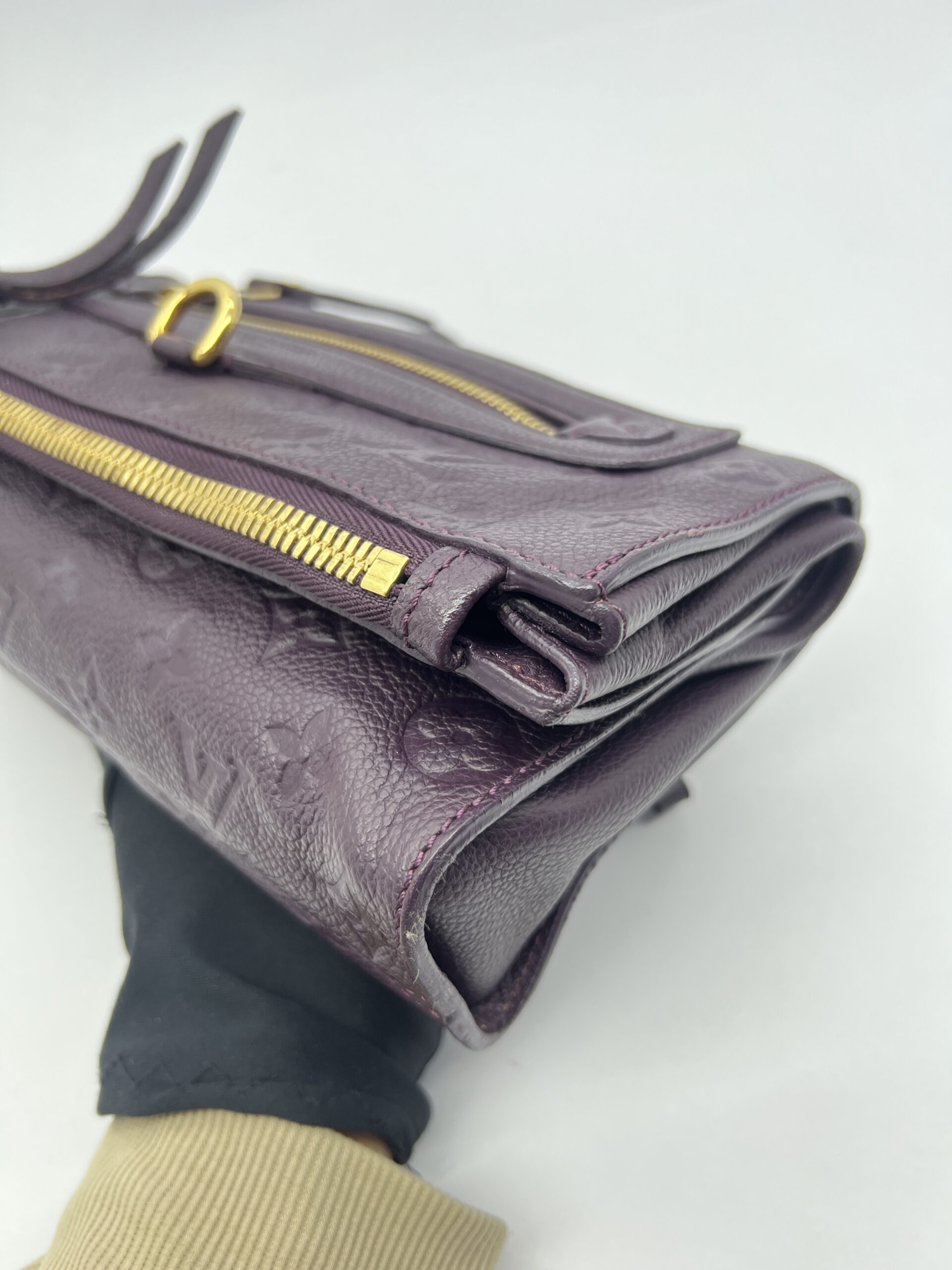 Petillante Clutch Monogram Empriente Purple Flame