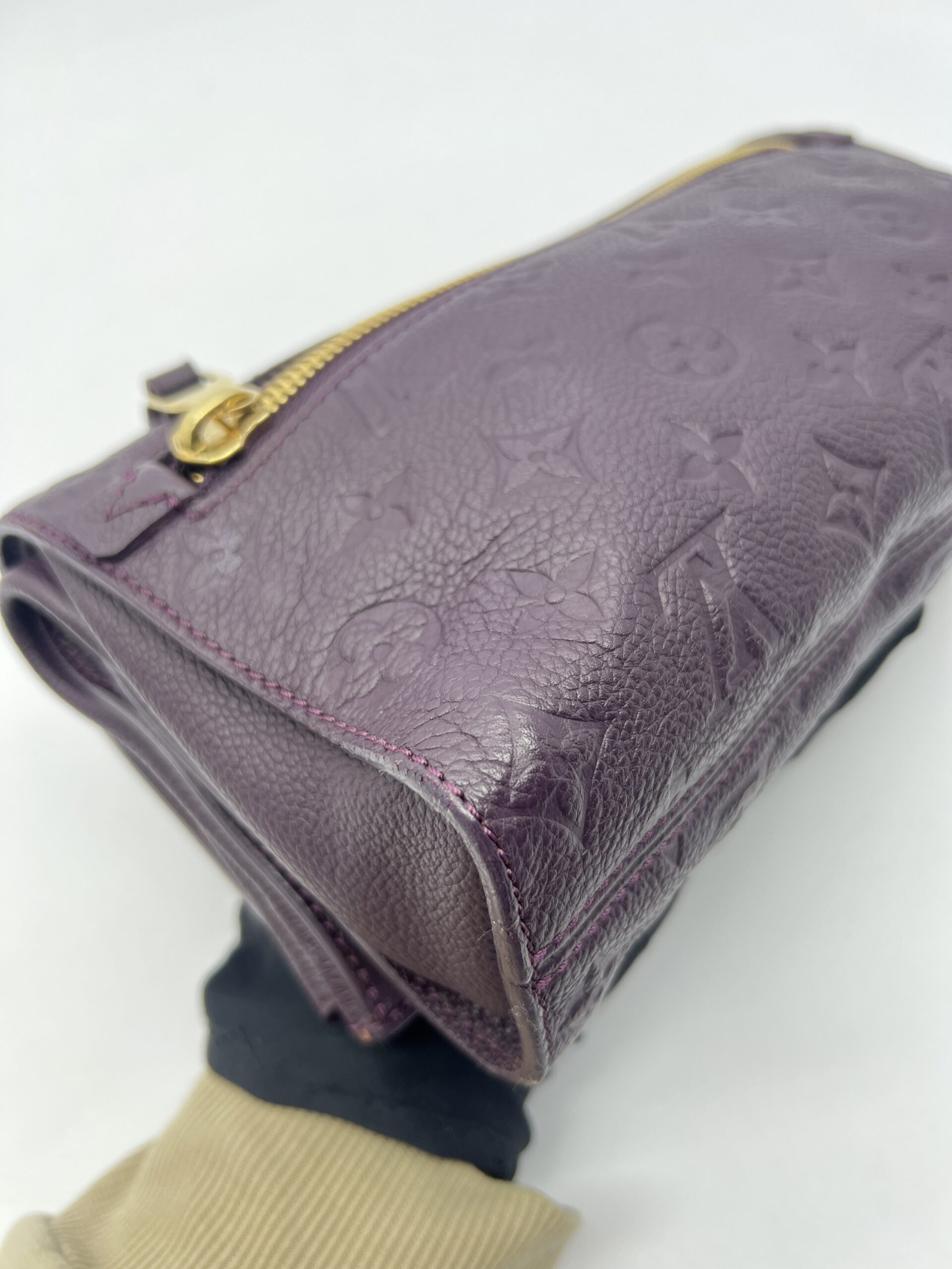 Petillante Clutch Monogram Empriente Purple Flame