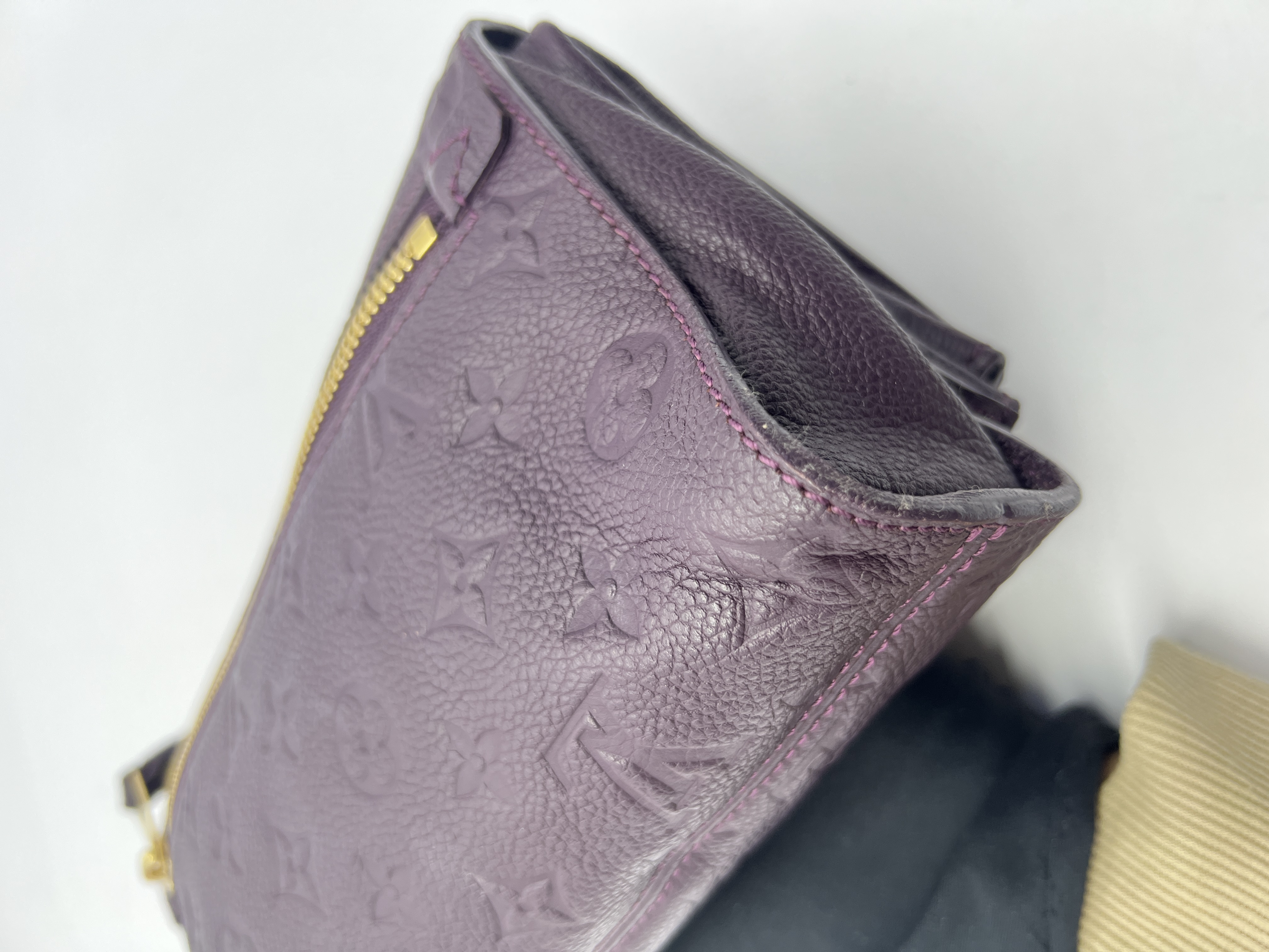 Petillante Clutch Monogram Empriente Purple Flame