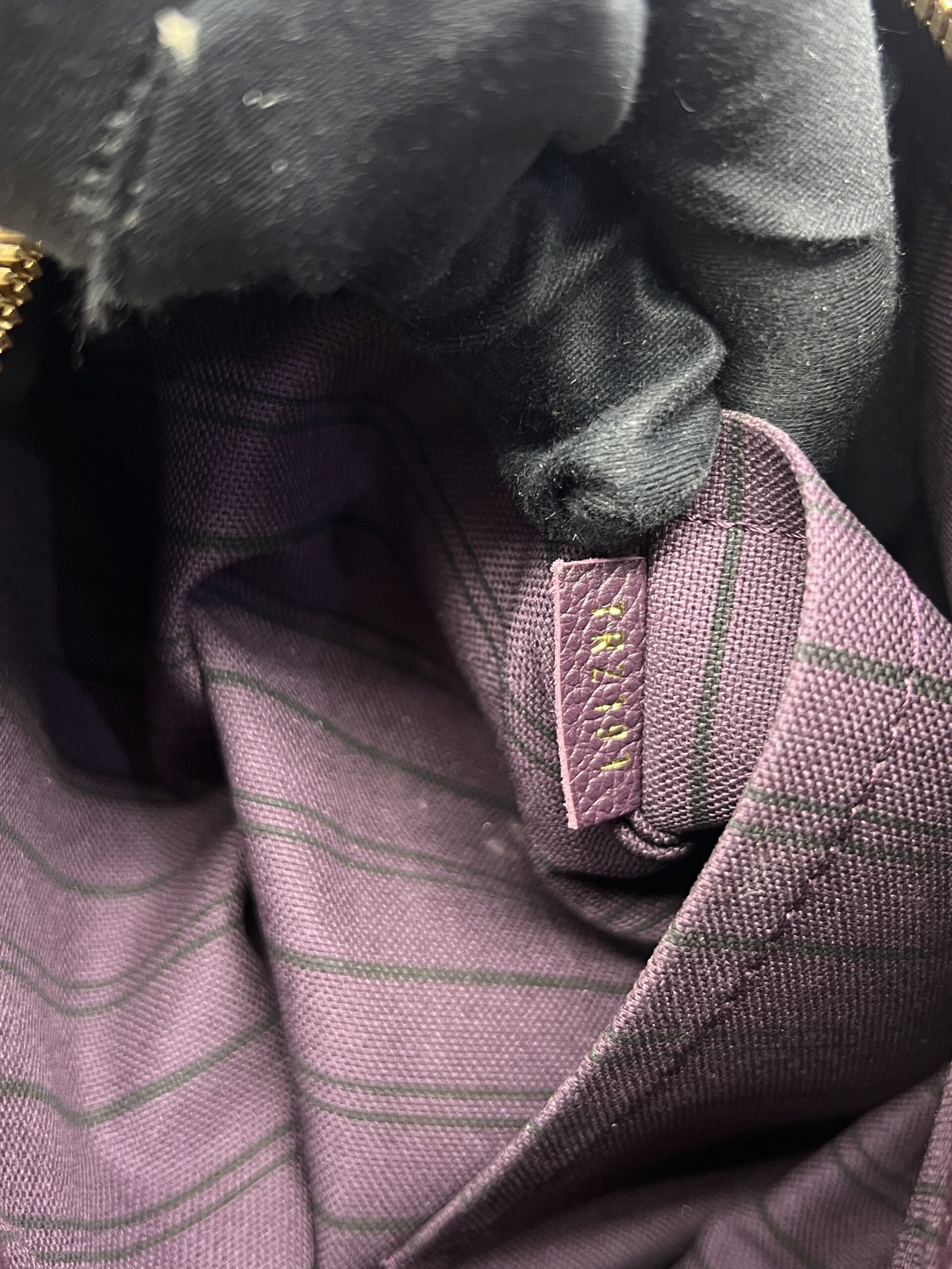 Petillante Clutch Monogram Empriente Purple Flame