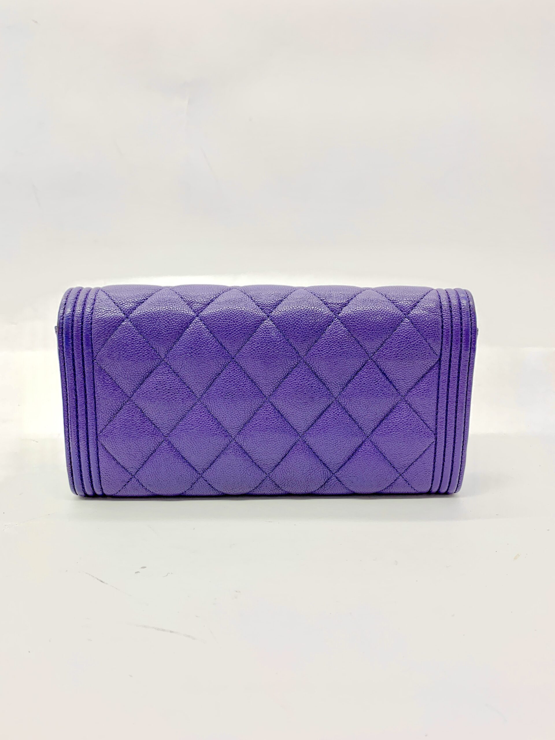Boy Wallet Caviar Purple