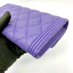 Boy Wallet Caviar Purple