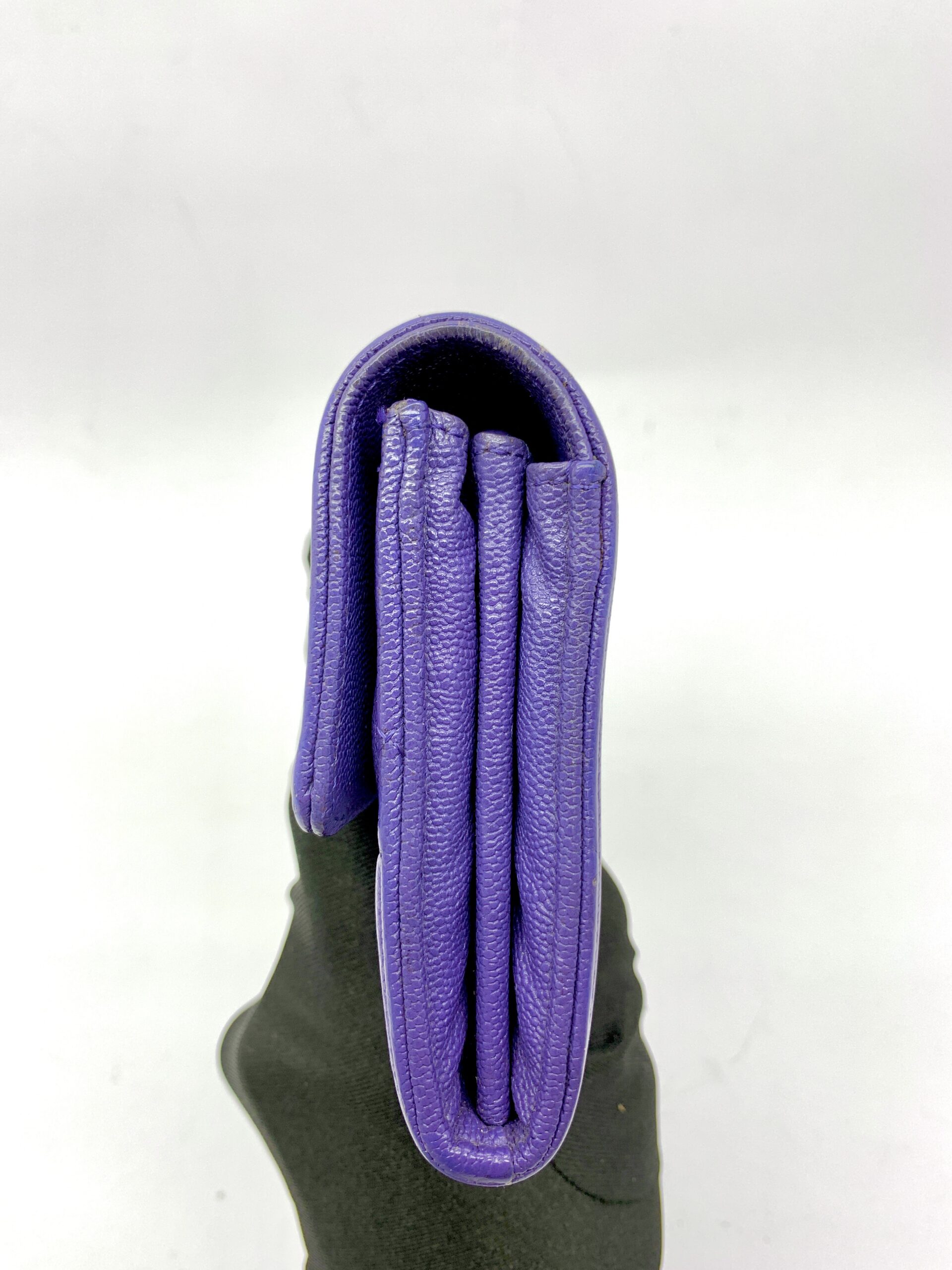 Boy Wallet Caviar Purple