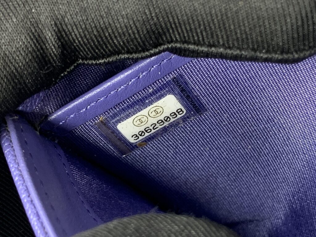 Boy Wallet Caviar Purple