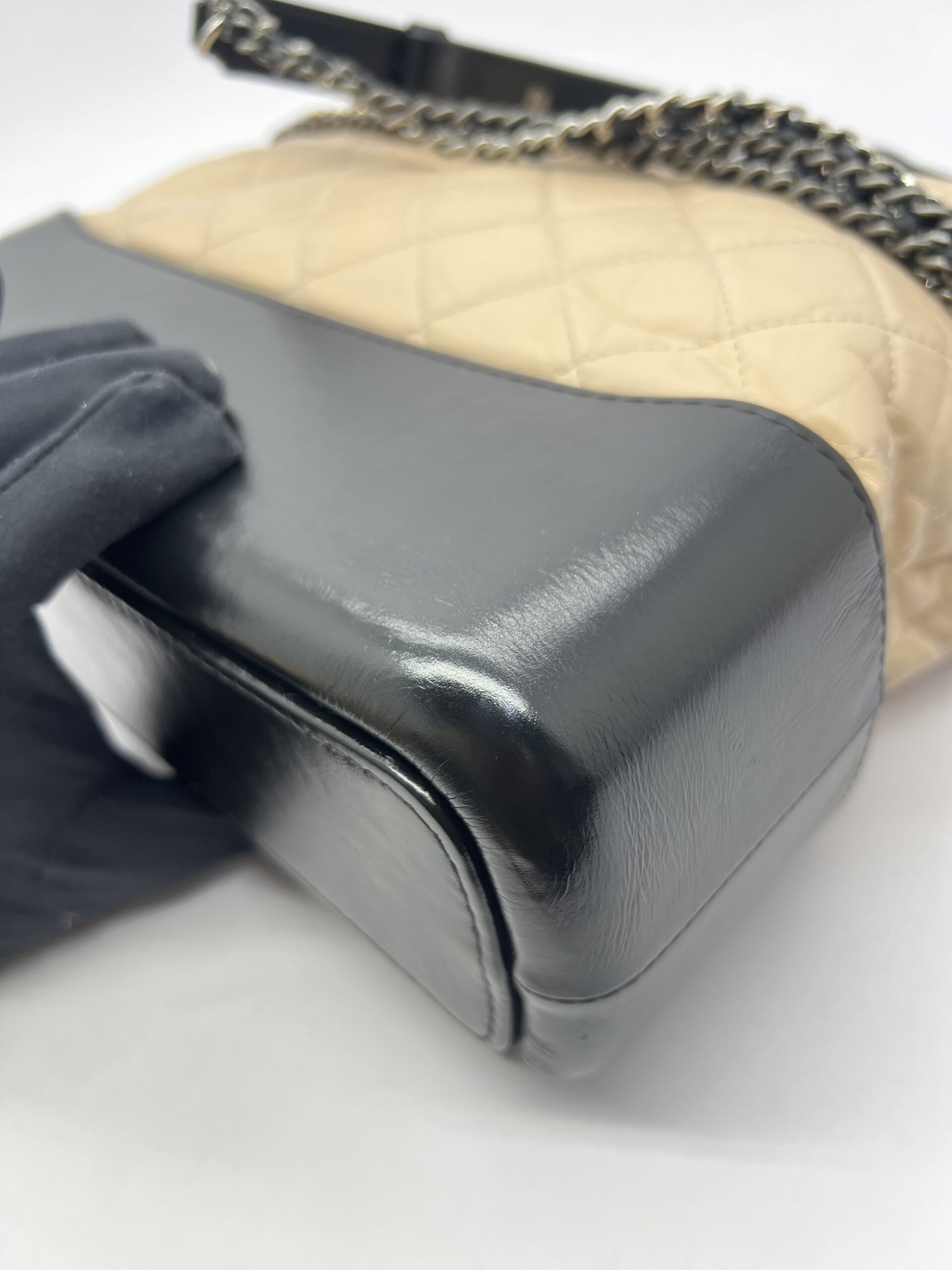 Gabrielle Medium Black Beige