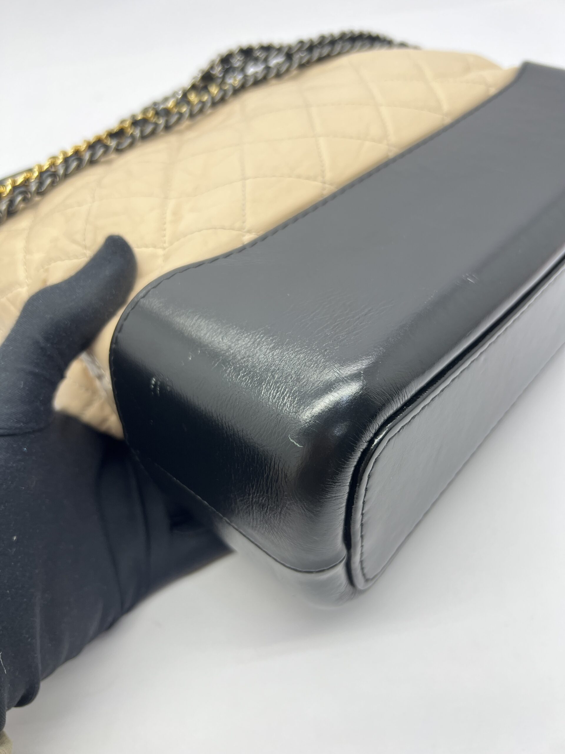 Gabrielle Medium Black Beige