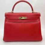 Kelly 32 Epsom Rouge Casaque