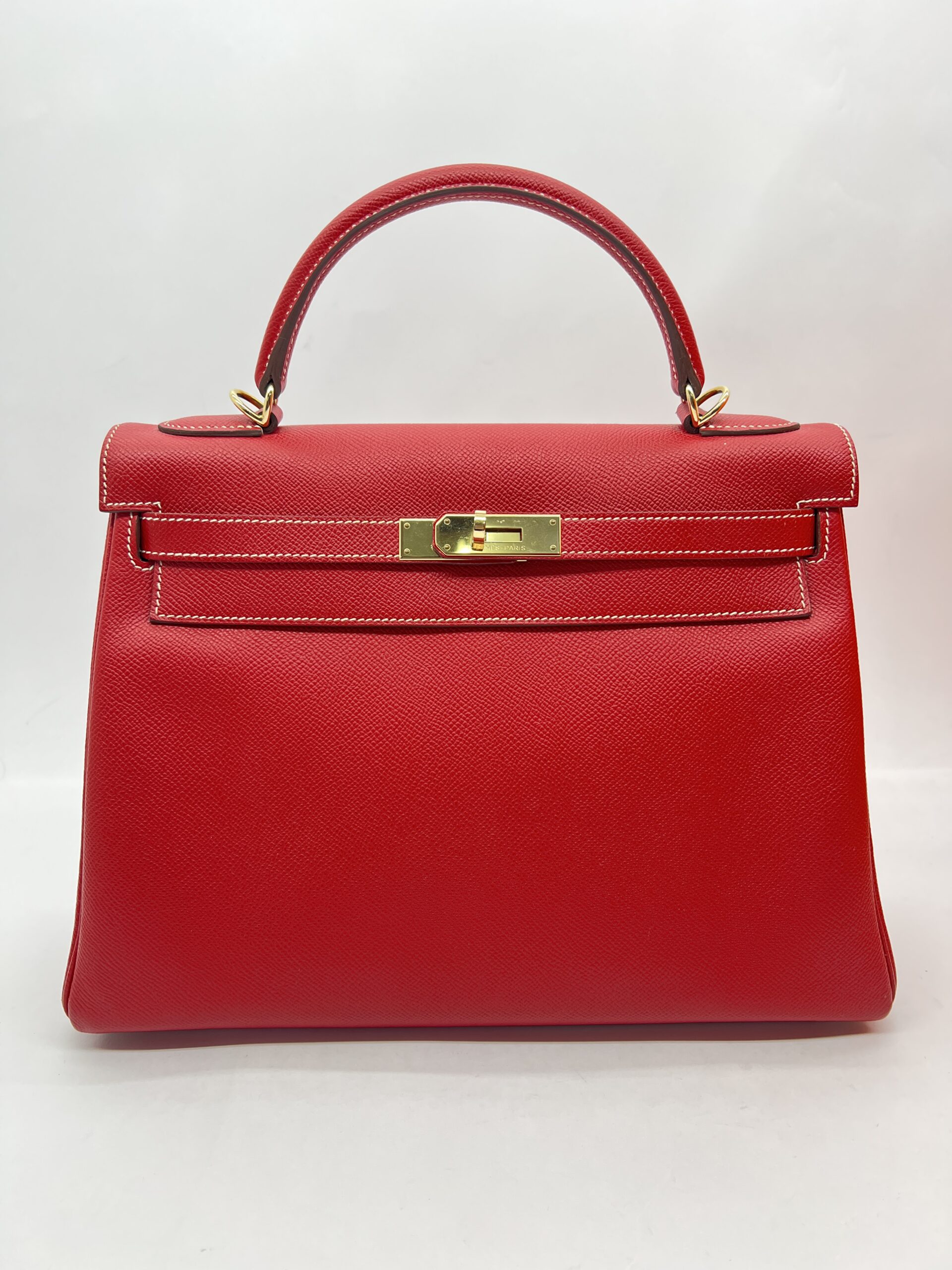 Kelly 32 Epsom Rouge Casaque