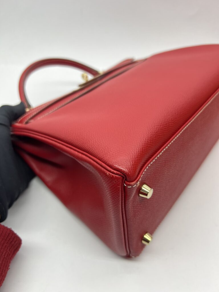 Kelly 32 Epsom Rouge Casaque