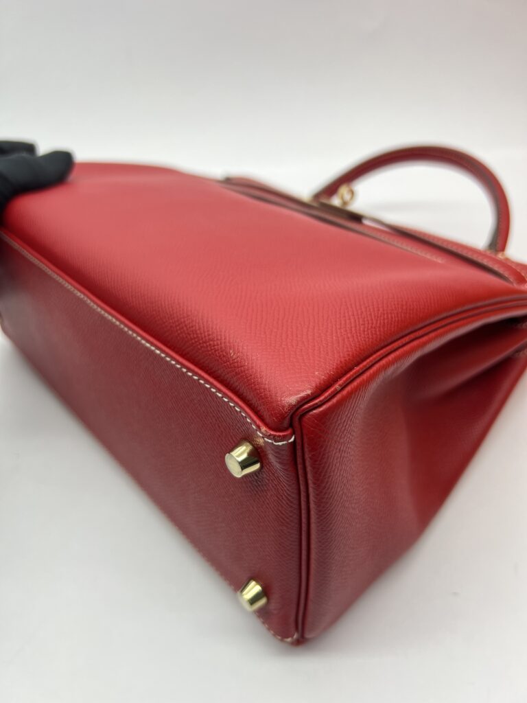 Kelly 32 Epsom Rouge Casaque