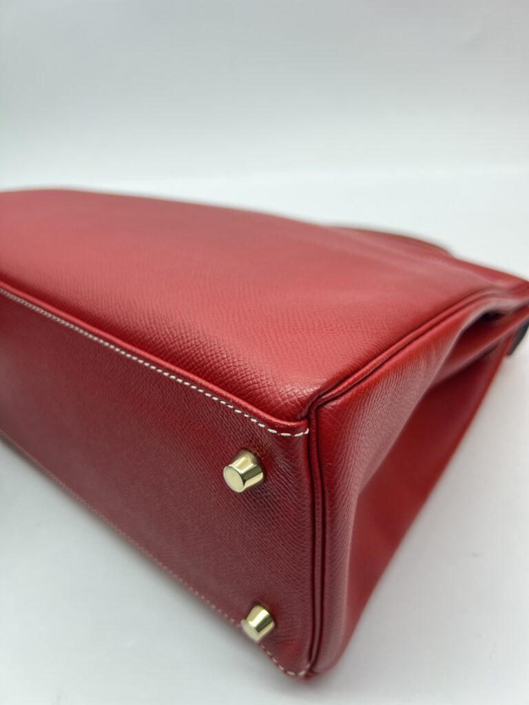 Kelly 32 Epsom Rouge Casaque