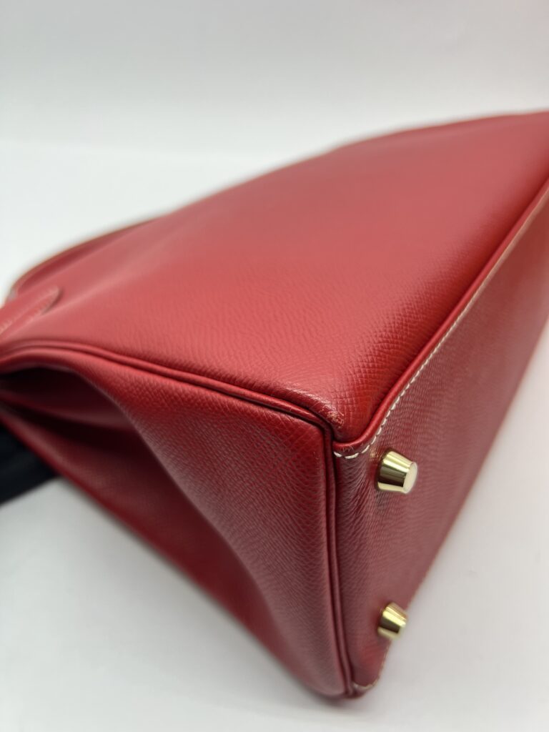 Kelly 32 Epsom Rouge Casaque