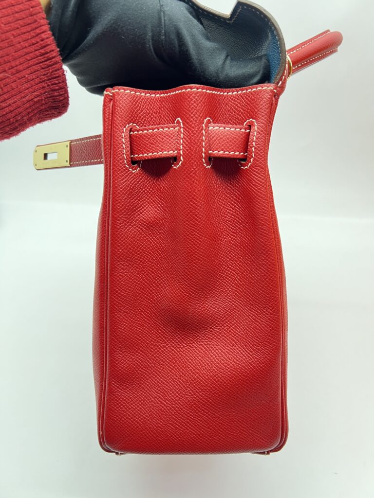 Kelly 32 Epsom Rouge Casaque