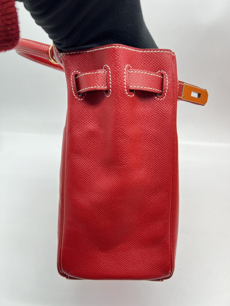 Kelly 32 Epsom Rouge Casaque