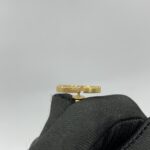 CD Earrings Gold Crystal