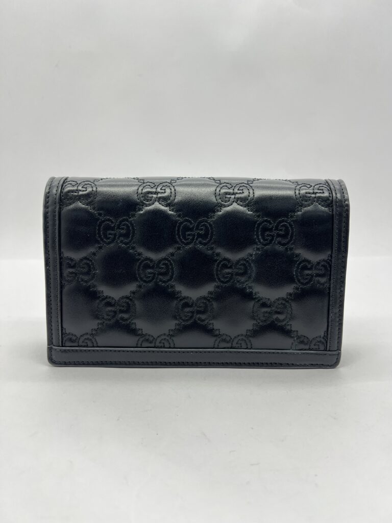 WOC GG Matelasse Black