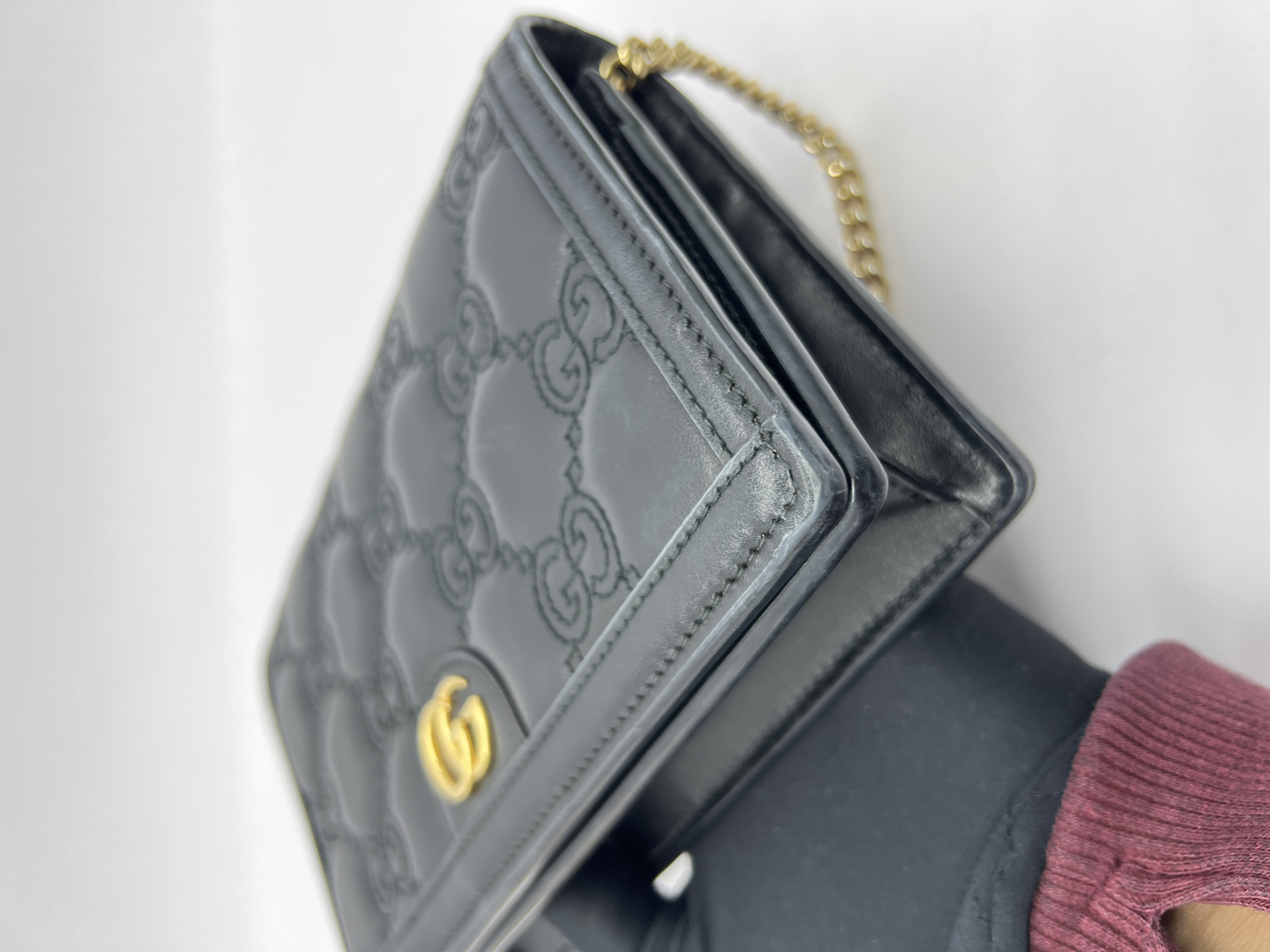 WOC GG Matelasse Black