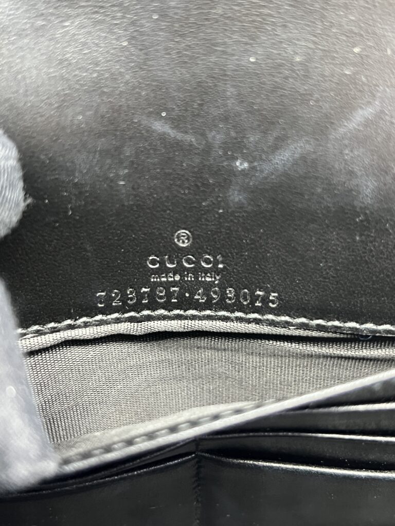 WOC GG Matelasse Black